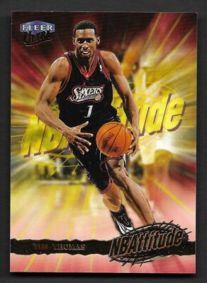1998-99 Ultra NBAttitude #8 Tim Thomas Philadelphia 76ers | eBay