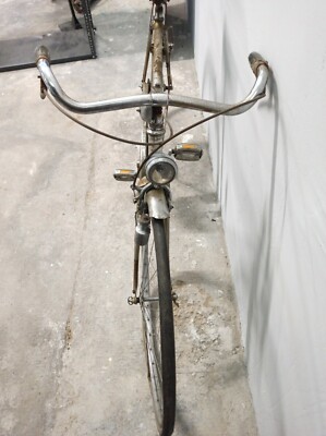 Guarnitura Doppia Bici Corsa Vintage Anni 50 - Tipo Magistroni - Pedivella 170mm - Italia