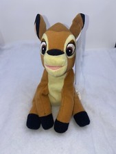 Vintage Disney Store Mini Bean Bag Plush Bambi Mint With Tags/ Tag Protector