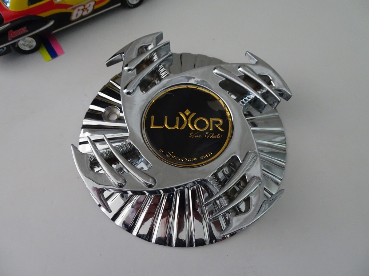 Luxor Wire Wheels Chrome Custom Center Cap | 7-3/8