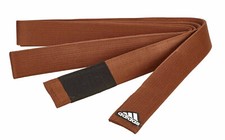 Adidas BJJ-Gürtel braun "Master", 45 mm, für Brazilian Jiu Jitsu, Länge A1-A5