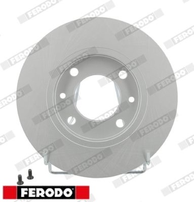2x Bremsscheibe FERODO DDF1178C 2 Bremsscheiben Hinterachse Hinten