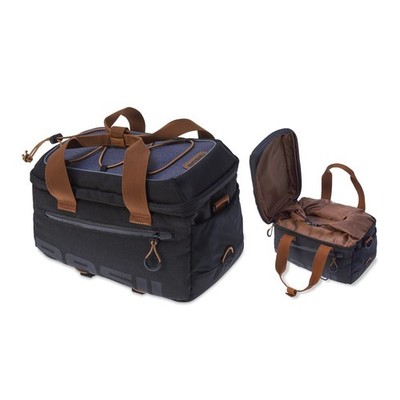 Basil 17668 Gepäckträgertasche ''Miles'', wasserdicht, 7 Liter, black slate