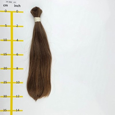 Europäisches Echthaar Rohhaare lichtblond mind.69 Gr 30-35cm -300226177A
