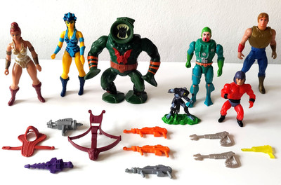 CHOOSE: vintage MASTERS of the UNIVERSE Figur Waffe HE-MAN She-Ra MotU Raritäten