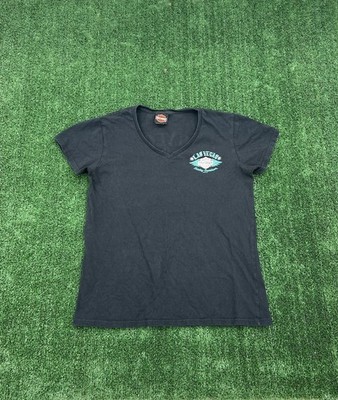 Harley Davidson Las Vegas Embellish T-Shirt Womens Large Black