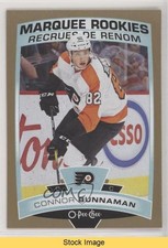 2019 Upper Deck O-Pee-Chee Update Marquee Rookies Gold Connor Bunnaman READ 3ug
