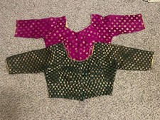 Two Readymade Saree Blouses Size XL