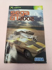 Sega GT 2002 Microsoft Xbox Manual Only-Original
