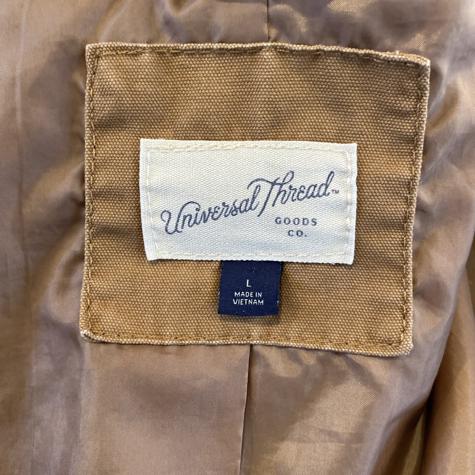 Universal Thread Chore Jacket L Brown Corduroy Co… - image 16