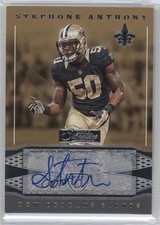 2016 Panini Donruss Signature Series Stephone Anthony #22 Auto 2m4