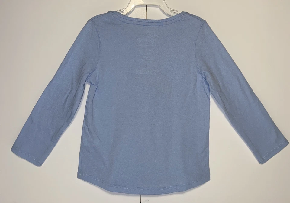 Disney Princess & Frozen Elsa GIRLS' Infant Sz 18 M Long Sleeve Shirts Lot of 2 - Image 4 of 4