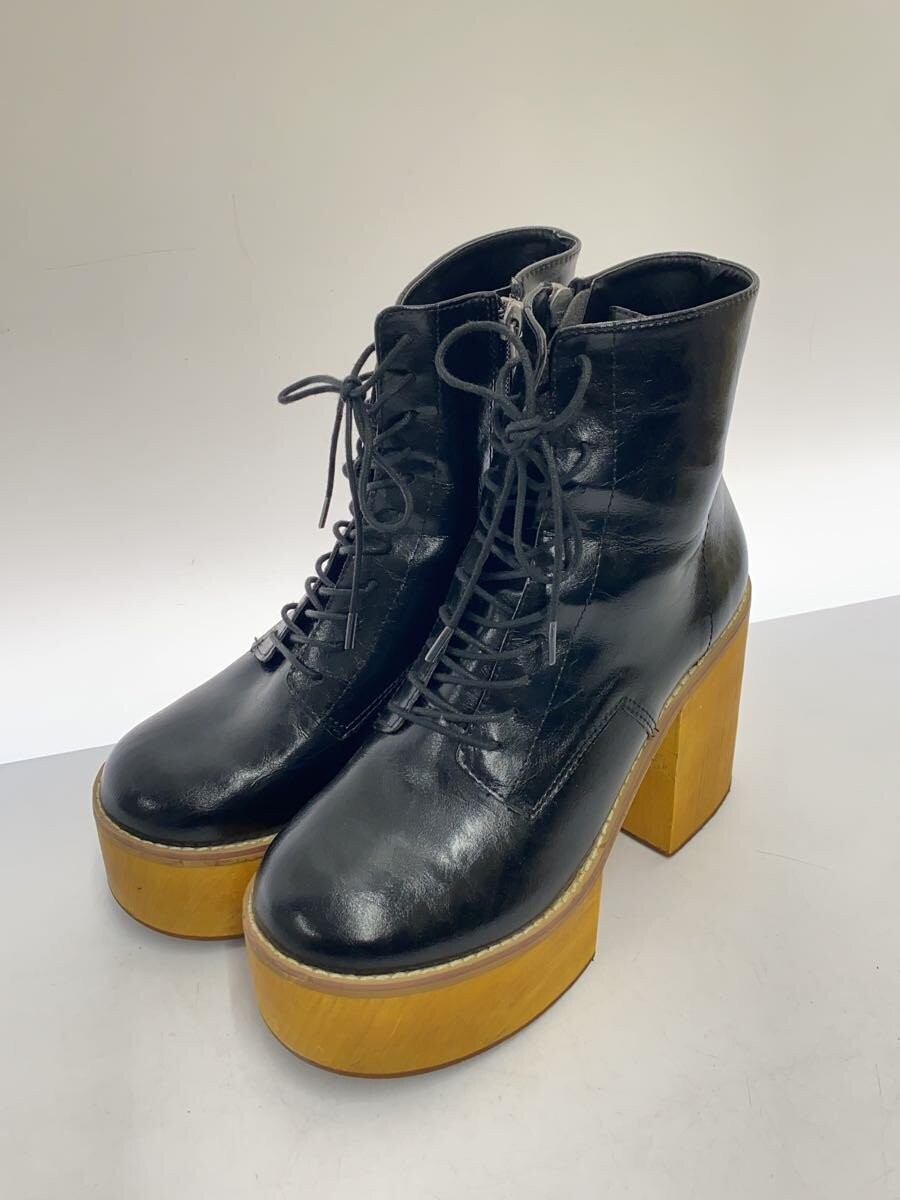 Ameri Ameri Vintage Lace Up Boots M Blk Leather J… - image 2