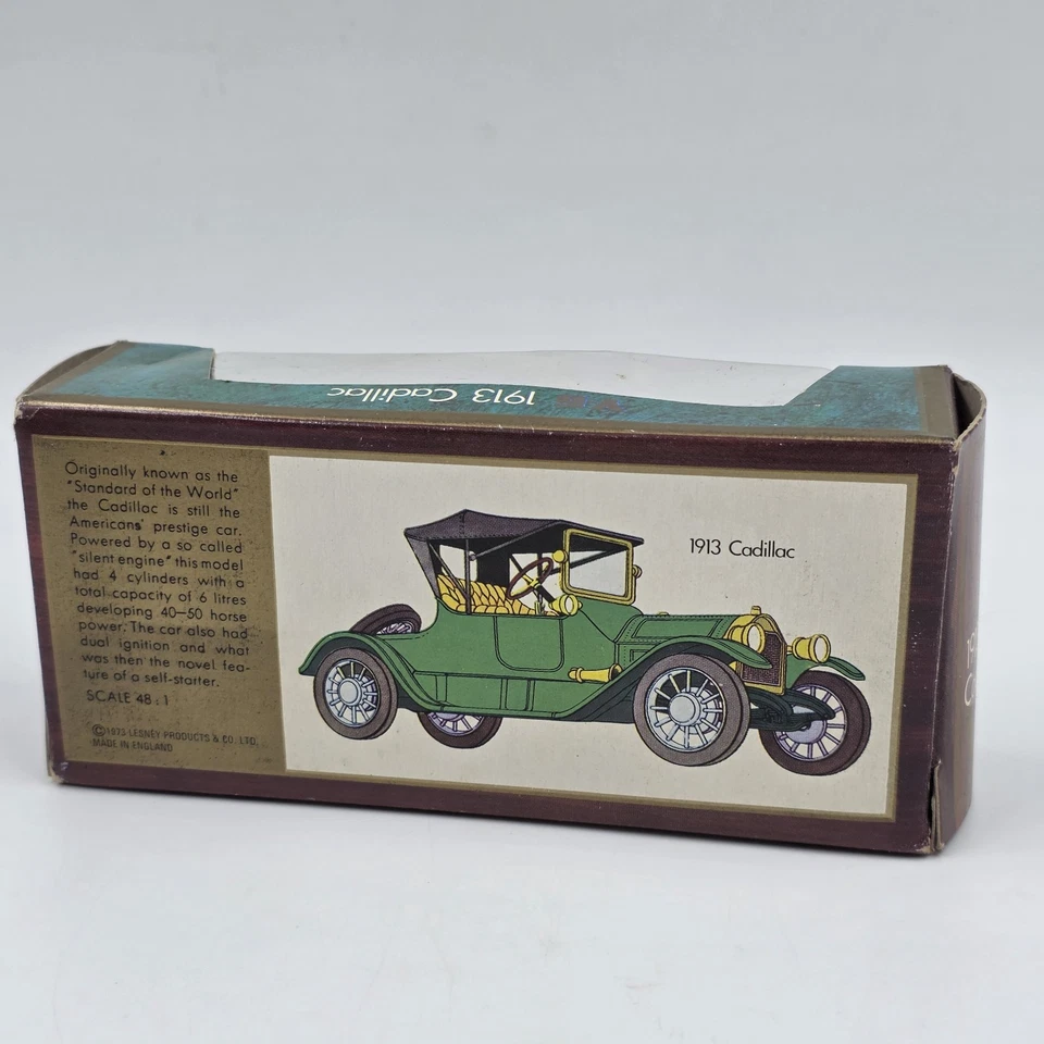 Matchbox Models of Yesteryear Y-6 1913 Cadillac Lesney Boxed Made in England Car - Image 3 of 4