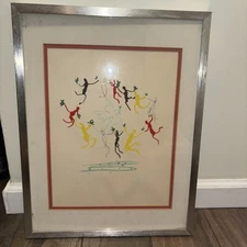 Pablo Picasso, Le Ronde de la Jeunesse (The Dance of Youth), Lithograph Framed