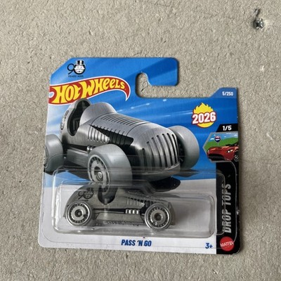Hot Wheels 2026 Drop Tops Pass'n Go Monopoly Series Short Card k