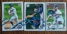 2021 Topps Pete Alonso - 3 Card Lot Base + Base  + Insert