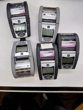 LOT of 5 Zebra QLn220 Label Printer Mobile Portable Bluetooth Wi-Fi