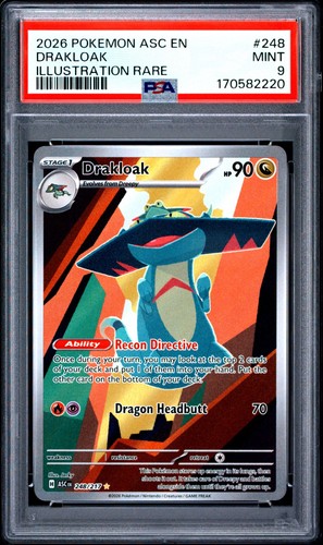 Drakloak graded PSA 9 for sale on eBay