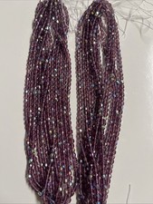 Czech Glass Bead Lot Purple Shine 2 Shanks 4mm Rainbow Purple Violet