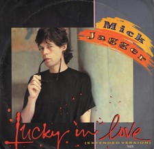 Mick Jagger - Lucky In Love Extended Version - Used Vinyl Record 12 - F7294z