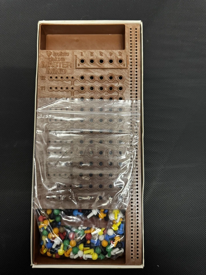 Vintage deluxe Mastermind board Game By Invicta Plastics. Friends/family Game - Image 2 of 3