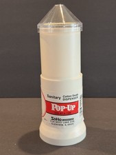 Vintage NOS Cotton Swab Q-Tip Pop-Up Dispenser Discontinued Soho Made in USA