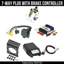 Tekonsha 7-way Wiring Brake Control For 95-02 Dodge Ram 95-01 1500 97-03 Dakota