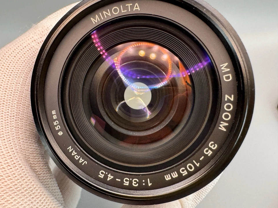 [Exc+5] Minolta New MD NMD 35-105mm f/3.5-4.5 Macro Zoom MF Lens From JP #M258 - Image 3 of 4