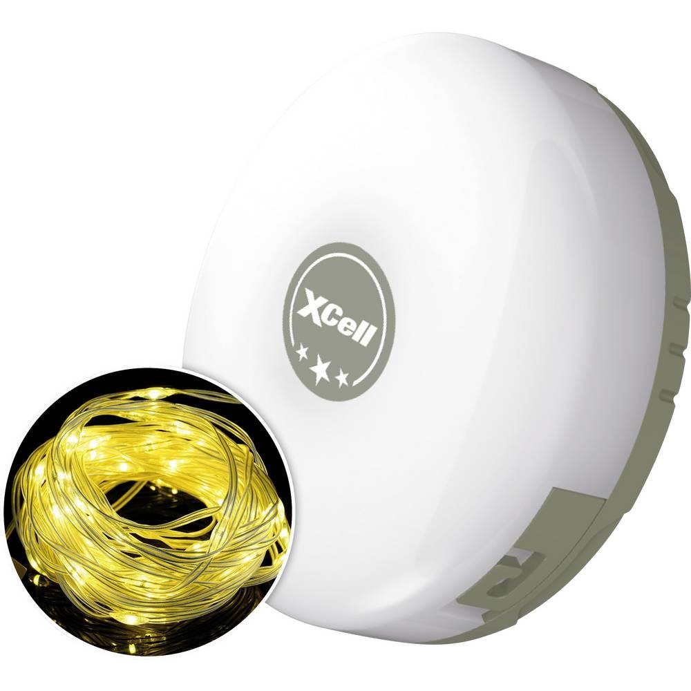 Guirlande lumineuse sans prise XCell 151600 pour décorer les balcons isolés