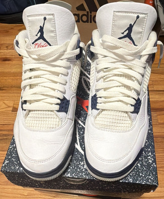 Jordan Air Jordan 4 Retro Midnight Navy DH6927-140 Mid Top Men's Sneakers