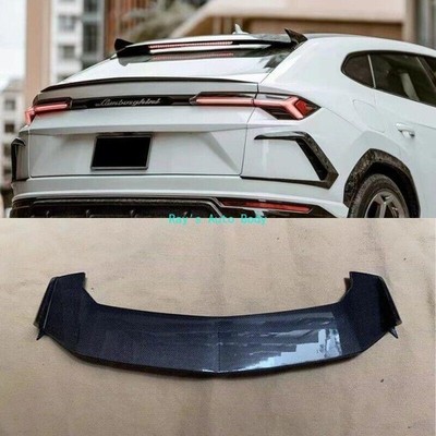 Fits For Lamborghini Urus Carbon Fiber Rear Trunk Roof Spoiler Wing TC Style