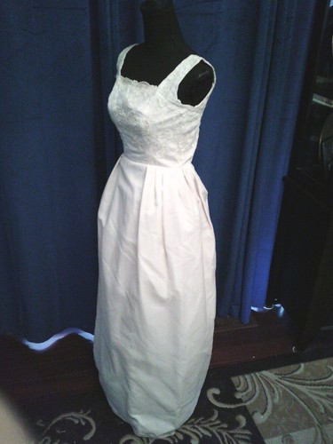 Marilyn Monroe Owned Worn 50's White Full Skirt Dress from Secretary May Reis - Picture 3 of 10