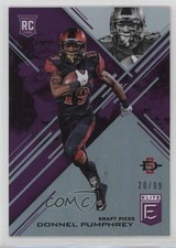 2017 Panini Elite Draft Picks Aspirations Purple 20/99 Donnel Pumphrey #183 0q3