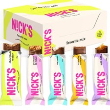 Nicks Mixed Box Favourites 12pc Wafer Peanut Fudge Coconut Caramel Toffee