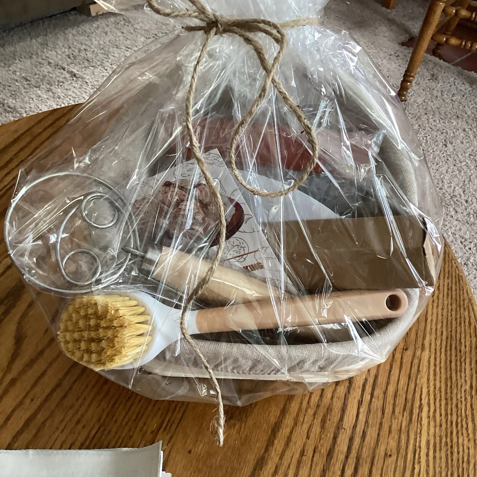 NEW Sourdough Bread Making Kit Proofing Baskets Whisk Scraper Lame Tools Set