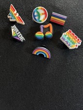 Pride Shoe Charms. LGBTQ. FOR CROCS Set Of 7