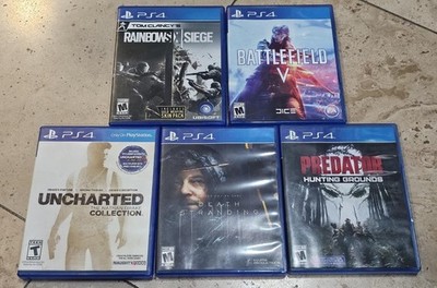 VARIOUS PS4 PlayStation 4 GAMES - QUANTITY OF 5