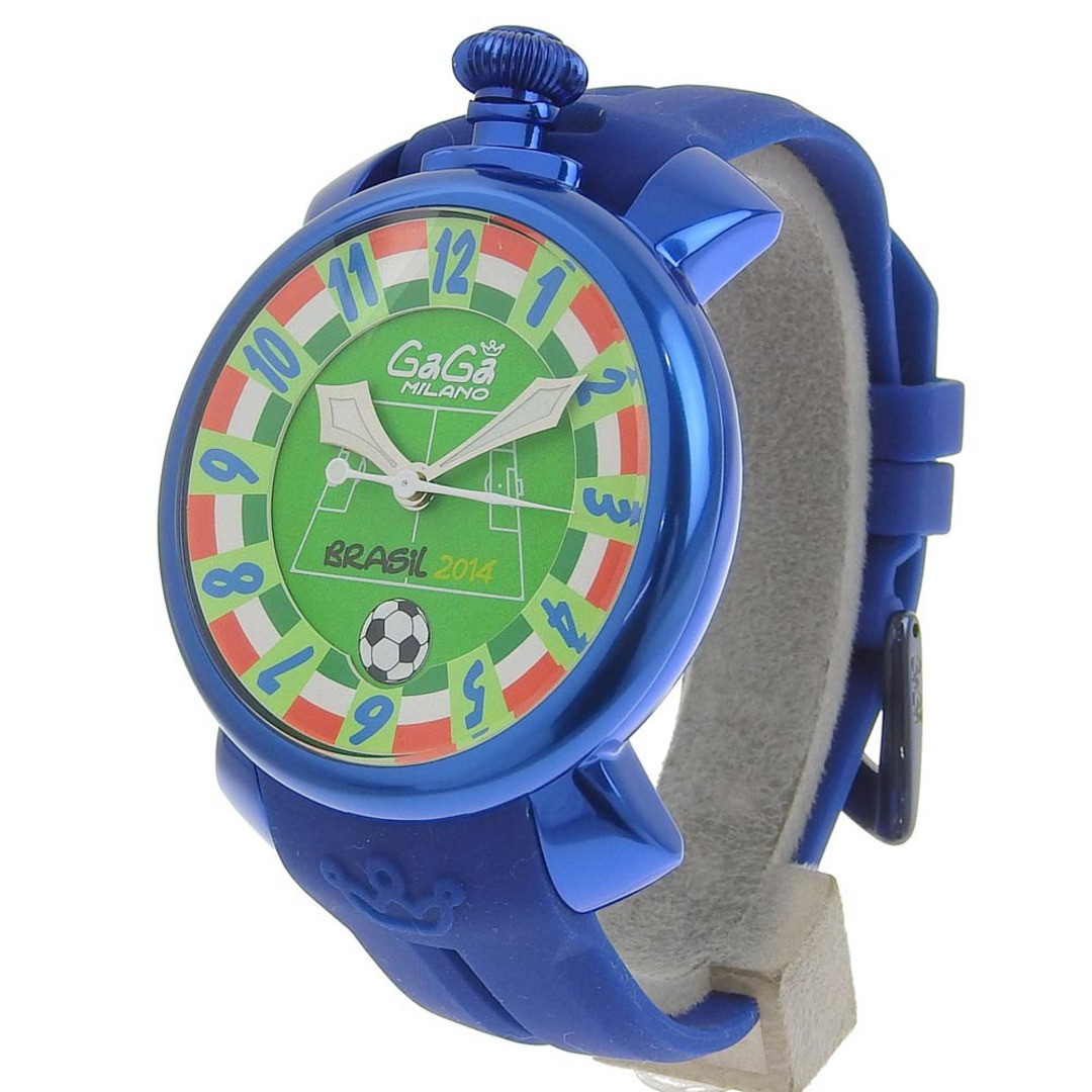 GaGa Milano Manuale 48 Brazil World Cup 2014 Limited Mens Watch Pre-owned From J image 2