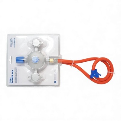 Cadac Dual Power Pak Adapter für Gewindekartuschen - 50 mbar - NEU & OVP