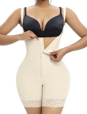 Yianna Fajas Colombianas Shapewear Tummy Control w/Zipper size L - Beige - 7266