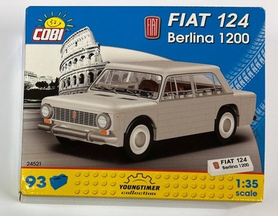 Cobi Fiat Berlina 1200 - Brick Building Kit - 93 Pcs - Made In Poland