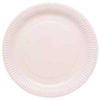 Teller Marschmallow Rund Papier 23 Cm