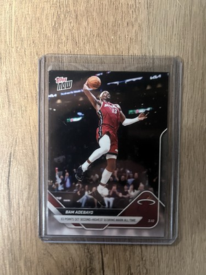 #ad 2025 26 NBA Topps NOW #201 Bam Ado Miami Heat 83 Pt Game PR:27411 $3.69