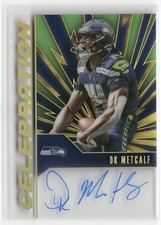 2021 Panini XR #CI-DK DK Metcalf 2020 Celebration Ink AUTO ☘️127
