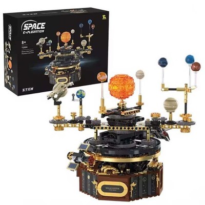 STEM Electric Rotating Universe Electric Solar System Light Building Blocks Sun