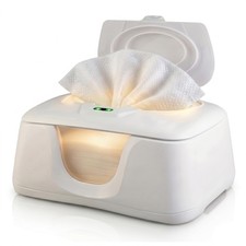Wet Wipe Warmer Dispenser for Baby, Make Up, Adult Care - Auto Off Lights f...