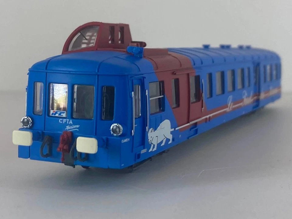 HJ2624 Jouef CFTA Autorail X3876 le Furet de Morvan Echelle HO 1/87