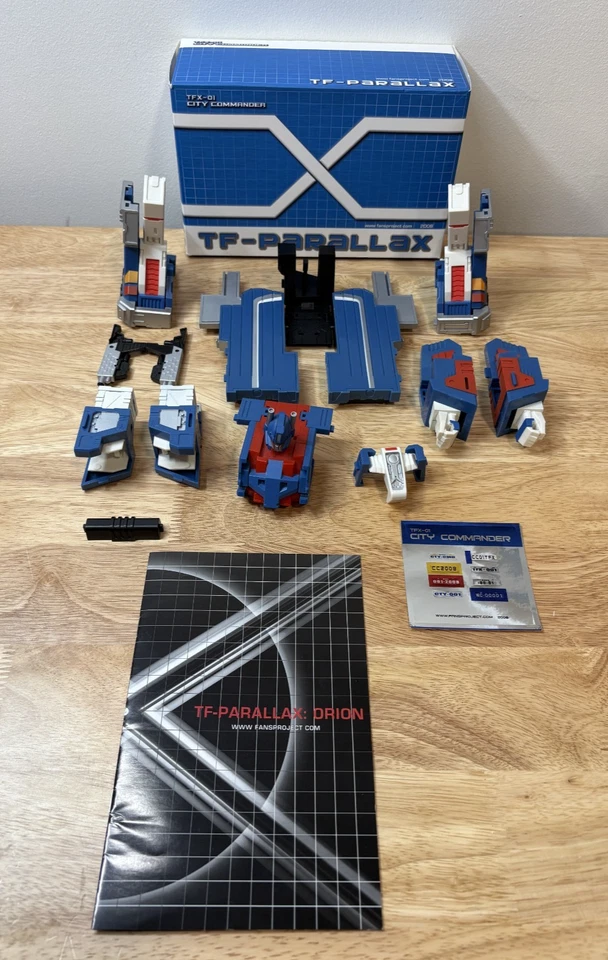 Transformers Ultra Magnus FansProject TFX-01 TF-Parallax City Commander 2008 - Image 4 of 4
