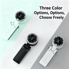 Mini Portable Handheld Turbo Fan USB Rechargeable Cooling Fan Up to 10 Hours US